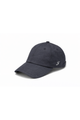 Linen Embroidered Cap (Denim)