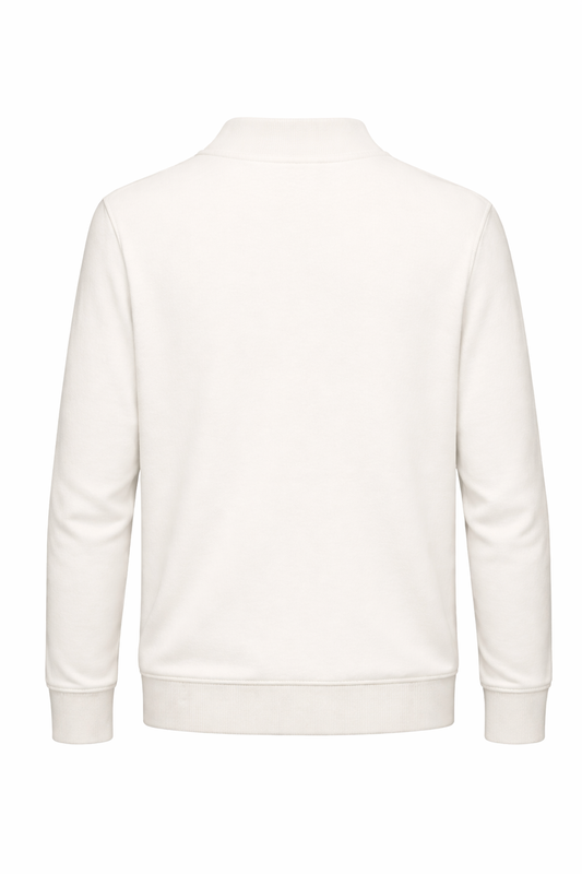 The Royal Quarter Zip Cream